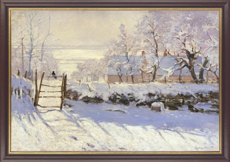 Claude Monet Die Elster